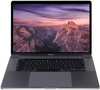 Apple MacBook Pro mit Touch Bar und Touch ID 16 (True Tone Retina Display) 2.3 GHz Intel Core i9 16 GB RAM 1 TB SSD [Late 2019, Duitse toetsenbordindeling, QWERTZ] spacegrijs - refurbished