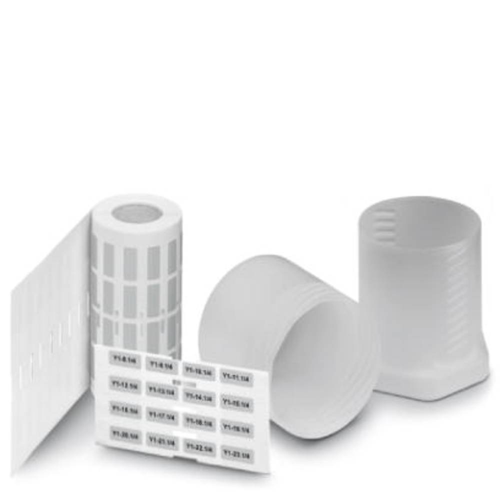 phoenixcontact Phoenix Contact 0816919 Apparaatmarkering Montagemethode: Plakken Zilver Aantal markeringen: 1000 1000 stuk(s)