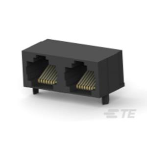 teconnectivity TE Connectivity MODULAR JACKS - INVERTED AND LEDS 5406526-1