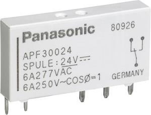 Panasonic APF30324 Printrelais 24 V/DC 6 A 1x wisselcontact 1 stuk(s)
