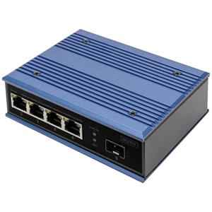 Digitus DN-651131 Industrial Ethernet Switch 4 + 1 poorten 10 / 100 MBit/s PoE-functie
