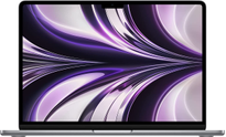 Apple MacBook Air 13.6 (True Tone Retina Display) 3.49 GHz M2-Chip (8-Core GPU) 8GB RAM 256 GB SSD [Mid 2022] space grau - refurbished