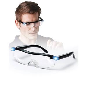 Premium Commerce Vergrootglas Bril oepbril Met Led Verlichting - Vergrootbril - Incl. Opberghoes!