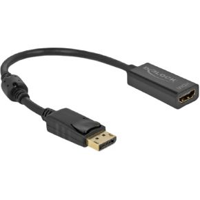 Delock DisplayPort 1.2 m. > HDMI w. Passiv 20cm