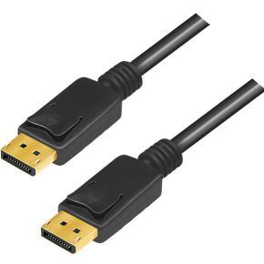 Logilink CV0139 DisplayPort kabel 5 m Zwart