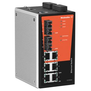 Weidmüller 1241080000 IE-SW-PL08M-6TX-2ST Industrial Ethernet Switch