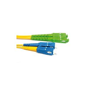 ACT SC/APC8-SC/PC 9/125um OS2 Duplex fiber optic patch 25 m