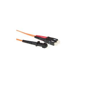 ACT MTRJ-SC 62,5/125um OM1 Duplex fiber optic patchkabel 3 m