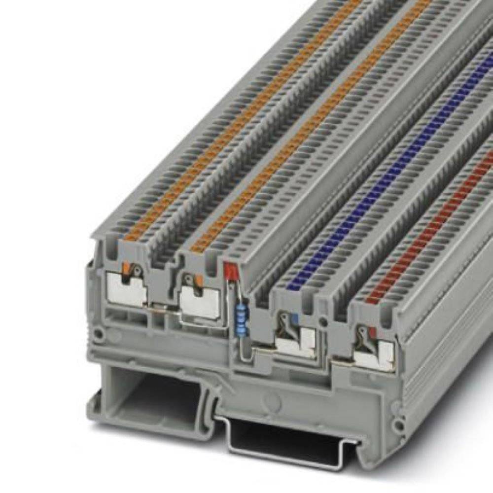 phoenixcontact Phoenix Contact 3244423 Initiator- en actuatorklem 3.5 mm Push-Lock-veeraansluiting Grijs 50 stuk(s)