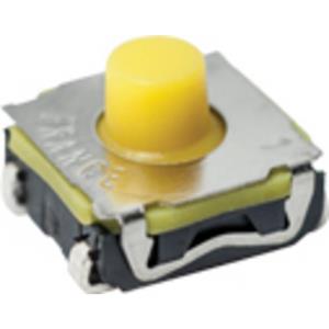 C & K Switches Druktoets 50 mA 1x uit/(aan) IP67 1 stuk(s) Tape