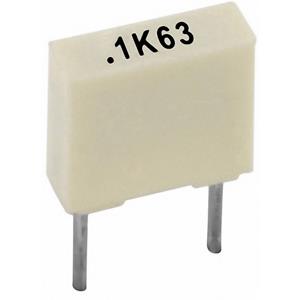 Kemet R82EC2100AA50K+ 1 stuk(s) Polyester condensator Radiaal bedraad 10 nF 100 V 10 % 5 mm (l x b x h) 7.2 x 2.5 x 6.5 mm