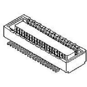 Molex 541020164 Mezzanineconnector Totaal aantal polen: 16 Rastermaat: 0.5 mm Inhoud: 1 stuk(s) Tape on Full reel