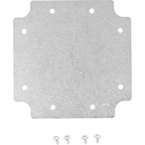 Hammond Electronics 1556DPL Binnenplaat (l x b) 105 mm x 105 mm Aluminium 1 stuk(s)