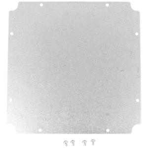 Hammond Electronics 1556HPL Binnenplaat (l x b) 180 mm x 180 mm Aluminium 1 stuk(s)