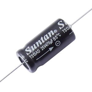Suntan TS13AE1G472MSB000R Elektrolytische condensator Axiaal bedraad 4.700 µF 40 V 0.2 % (Ø x l) 41 mm x 25 mm 1 stuk(s)