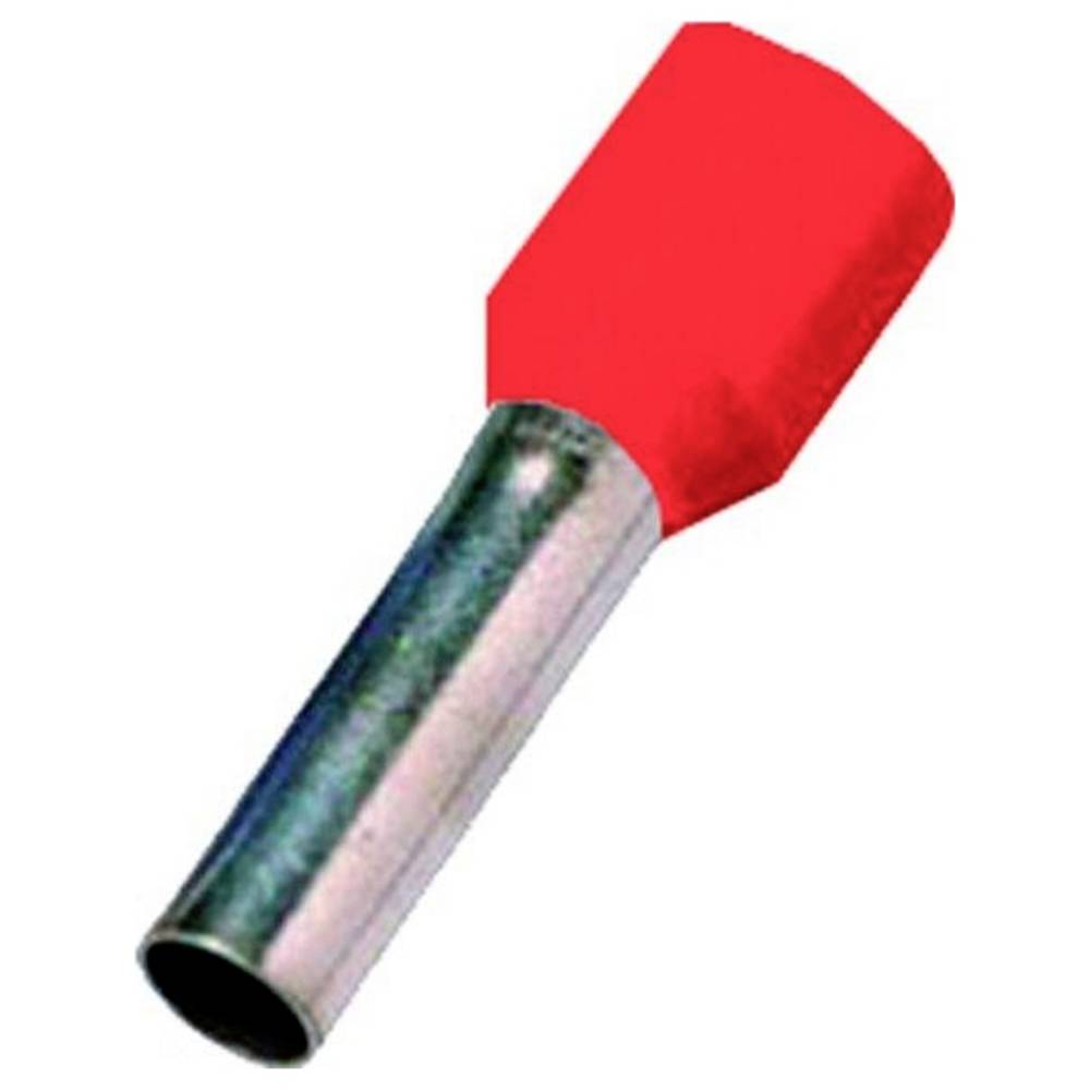 Intercable 180750 Adereindhulzen 1.00 mm² Deels geïsoleerd Rood 1000 stuk(s)