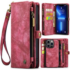 Solidenz Urban Wallet iPhone 13 Pro Max hoesje - Rood