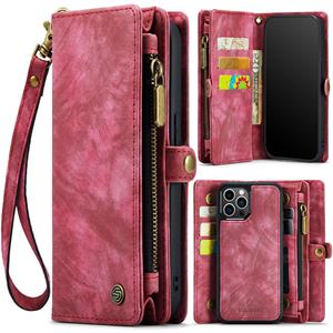 Solidenz Urban Wallet iPhone 12 Pro Max hoesje - Rood