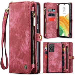 Solidenz Urban Wallet Samsung A52s / A52 hoesje - Rood