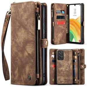 Solidenz Urban Wallet Samsung A53 hoesje - Bruin