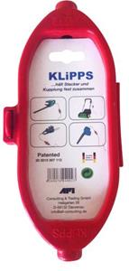 noname KLiPPS Kabelclip 56132PK0100100 Rot 1St.