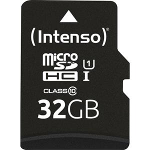 Intenso 32GB microSDHC Performance microSD-Karte 32GB Class 10 UHS-I Wasserdicht