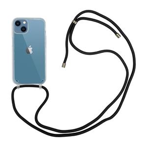 Hoyde Høyde - iPhone 13 - Telefoonhoes met koord - Transparant