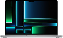 Apple MacBook Pro 16.2 (Liquid Retina XDR Display) 3.5 GHz M2 Max Chip (12-Core CPU, 38-Core GPU) 32 GB RAM 1 TB SSD [Begin 2023, Engelse toetsenbordindeling, QWERTY] zilver - refurbished