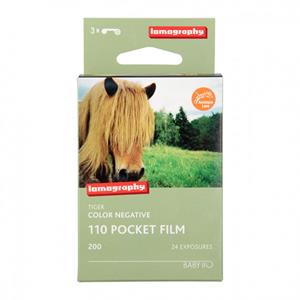LOMOGRAPHY Color Tiger 110 Pocket Film ISO 200 3-pack