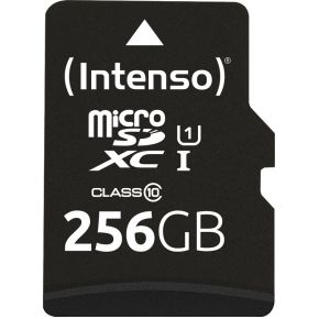 Intenso 256GB microSDXC Performance microSD-kaart 256 GB Class 10 UHS-I Waterdicht