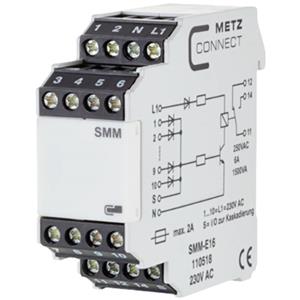 Metz Connect 110518 Verzamelmeldmodule 230, 230 V/AC, V/DC (max) 1x wisselcontact 1 stuk(s)