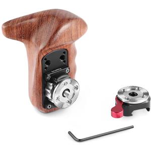 SmallRig 2118 Left Side Wooden Grip with NATO Mount