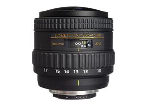 Tokina 10-17mm f/3.5-4.5 AT-X 107 AF DX Fisheye Nikon