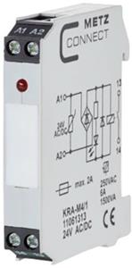 Metz Connect 11061313 Koppelmodule 24, 24 V/AC, V/DC (max) 1x NO 1 stuk(s)