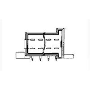 TE Connectivity 828801-6 1 stuk(s) Carton