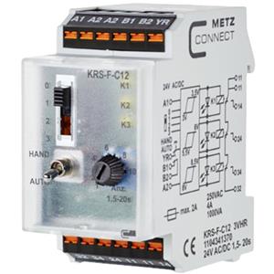 Metz Connect 1104341370 Drempelwaardeschakelaar 24, 24 V/AC, V/DC (max) 3x wisselcontact 1 stuk(s)