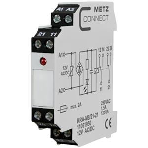Metz Connect 11061950 Koppelmodule 12, 12 V/AC, V/DC (max) 2x wisselcontact 1 stuk(s)