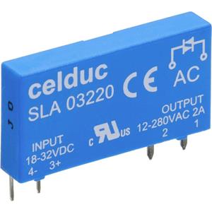 celducrelais celduc relais Halfgeleiderrelais SLD01205 4 A Schakelspanning (max.): 32 V/AC, 32 V/DC 1 stuk(s)