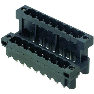 Weidmüller Stiftgehäuse-Platine BL/SL 5.08 Polzahl Gesamt 26 Rastermaß: 5.08mm 1829120000 10St.