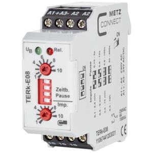 Metz Connect 11067441203031 TERk-E08 Tijdrelais 230 V/AC 1 stuk(s) 1x wisselcontact