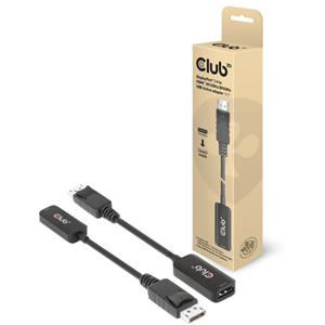 Club 3D DisplayPort 1.4 - HDMI 4K120Hz/8K60Hz HDR Active adapter Adapter