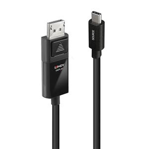 Lindy USB Adapterkabel 8K60, USB-C Stecker > DisplayPort Stecker