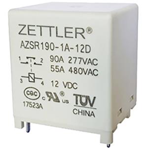 Zettler Electronics Printrelais 12 V/DC 90 A 1x NO 1 stuk(s)