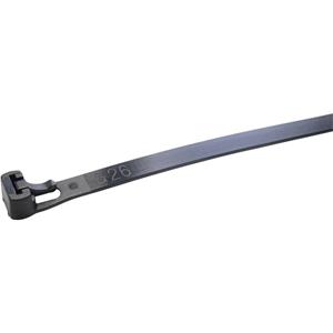 WKK 5162 Kabelbinder 200 mm 7.60 mm Zwart Hersluitbaar, UV-stabiel 100 stuk(s)