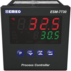Emko ESM-7730.1.20.0.1/01.02/0.0.0.0 2-Punkt, P, PI, PD, PID Universalregler Pt100, L, J, K, R, S, T