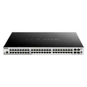 D-Link DGS-1510-52XMP/E DGS-1510-52XMP/E Netwerk switch RJ45/SFP+ 48 + 4 poorten 176 Gbit/s PoE-functie