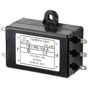 trucomponents TRU COMPONENTS TC-10471952 Netzfilter 250 V/AC 10A 0.3 mH (L x B x H) 68 x 50 x 25mm 1St.