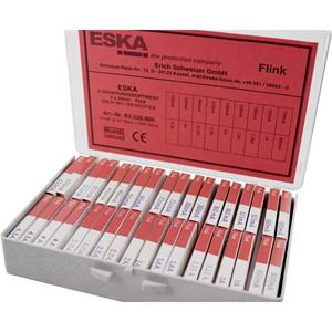 ESKA E3520800 Feinsicherung-Sortiment (Ø x L) 5mm x 20mm Flink -F- Inhalt 360 Teile
