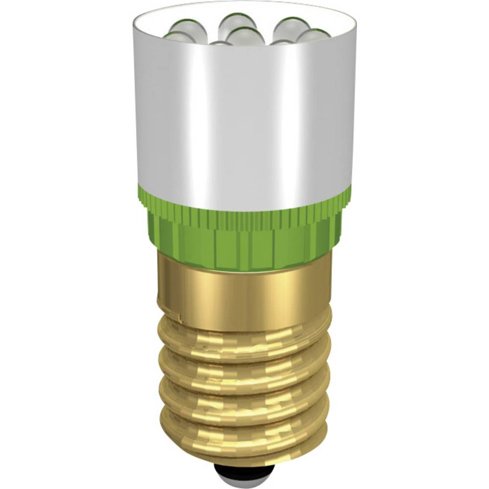 Signal Construct LED-signaallamp E14 Ultra-groen 230 V/DC, 230 V/AC 37000 mcd MCRE148378