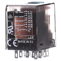 Siemens Plug-in relay 4 co contacts lzx:pt570730